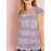 Summer/Spring Ditsy Floral Bishop Lantern Sleeve Crew Neck Cute Baby Doll Top Blouse With Button Accent Breathable, Plus Extended Size