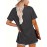 Women's Dog & Letter Print T-Shirt - Casual Short Sleeve Top for Spring & Summer