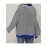 Women Y2K Clothes Free Striped Sweatshirt Oversized Crewneck Color Block Pullover Tops Casual Sweater