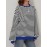 Women Y2K Clothes Free Striped Sweatshirt Oversized Crewneck Color Block Pullover Tops Casual Sweater